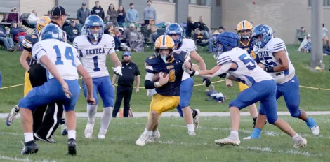 Eisenhower battles Seneca in thriller
